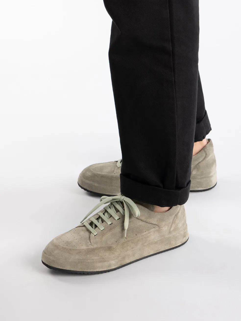 Best Officine Creative ACE 016 - Suede Sneakers BLUE