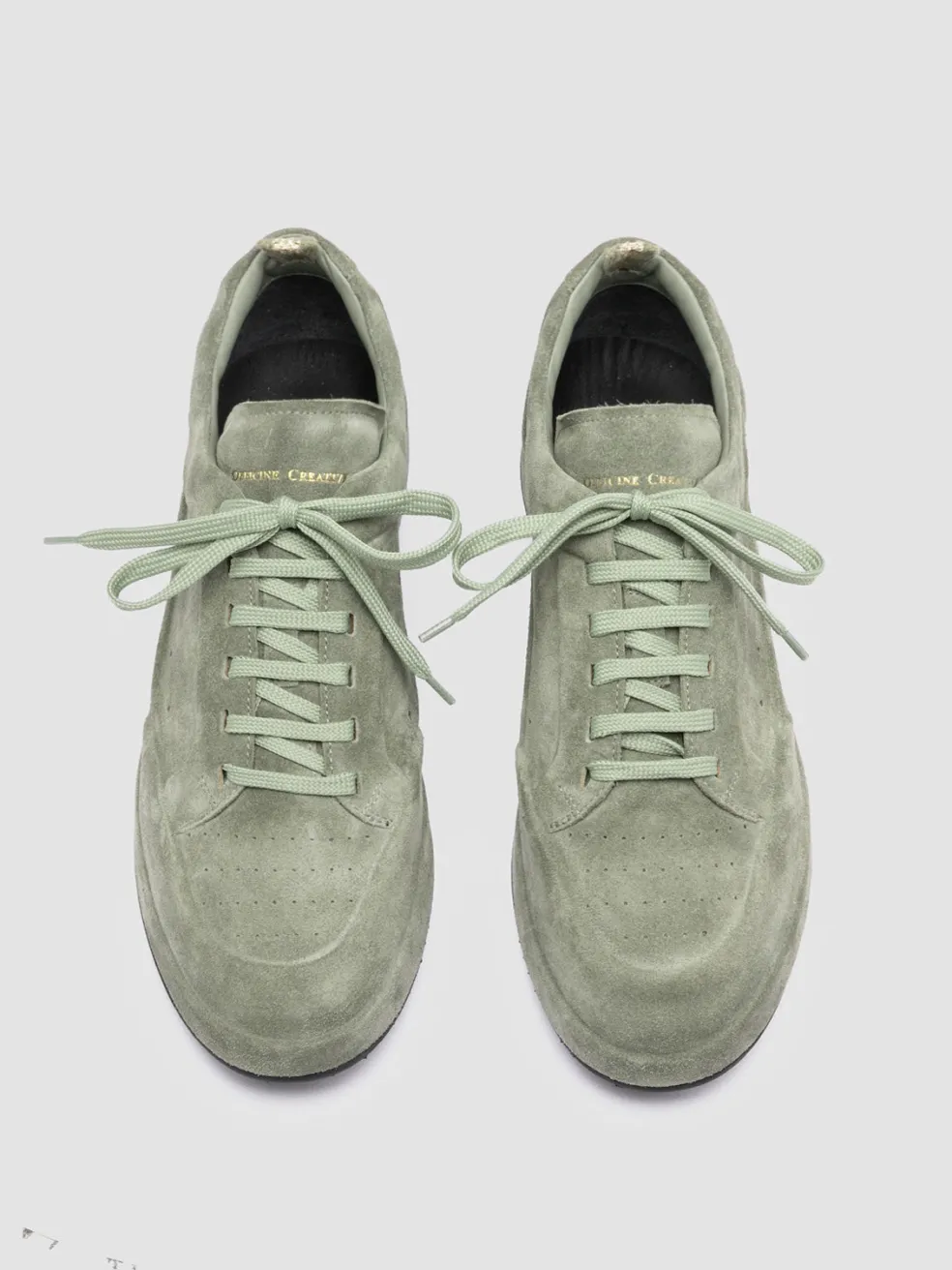 Best Officine Creative ACE 016 - Suede Sneakers GREEN