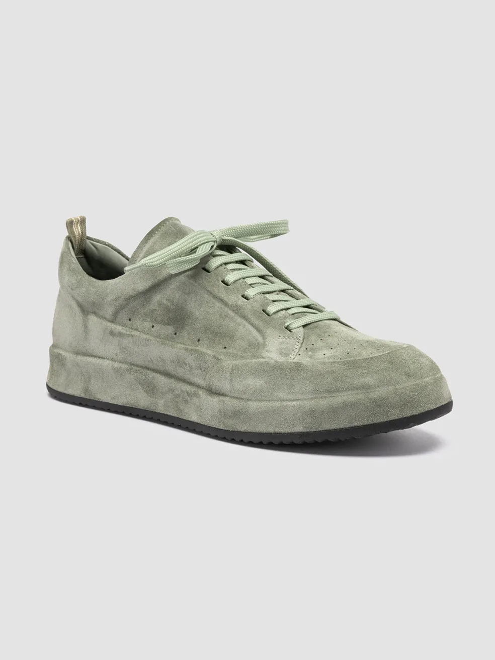 Best Officine Creative ACE 016 - Suede Sneakers GREEN