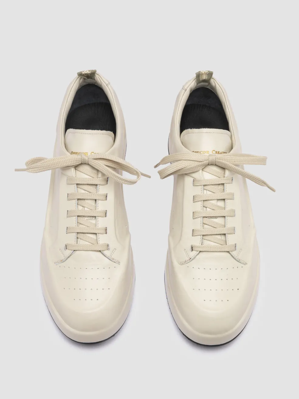 Flash Sale Officine Creative ACE 016 - Leather Sneakers WHITE