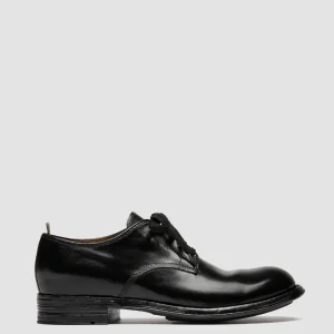 Discount Officine Creative ADMIRAL 001 - Leather Derby Shoes BLACK