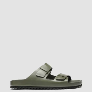 Cheap Officine Creative AGORÀ 002 - Green Leather Sandals DEPHTS