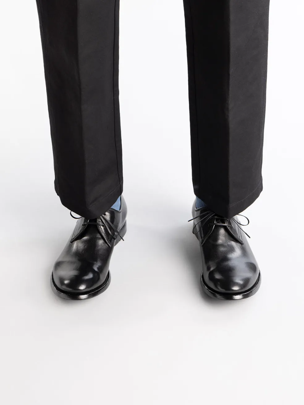 New Officine Creative ANATOMIA 87 - Leather Derby Shoes BLACK