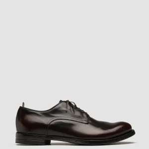 Best Officine Creative ANATOMIA 012 - Burgundy Leather Derby Shoes BURGUNDY/DARK BROWN