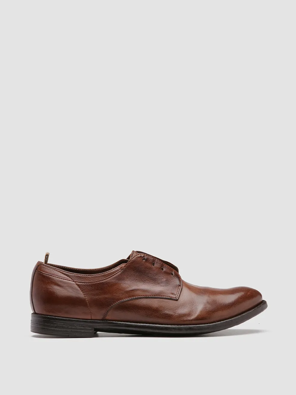 Flash Sale Officine Creative ARC 500 - Brown Leather Derby Shoes CIGAR