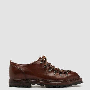 Store Officine Creative ARTIK 003 - Brown Leather Hiking Shoes TAN
