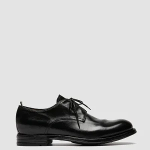 Store Officine Creative BALANCE 019 - Leather Derby Shoes BLACK