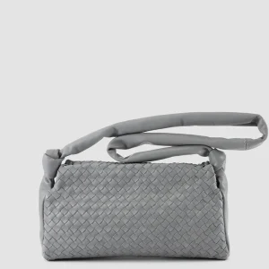 New Officine Creative BOLINA 13 - Leather Shoulder Bag BLUE