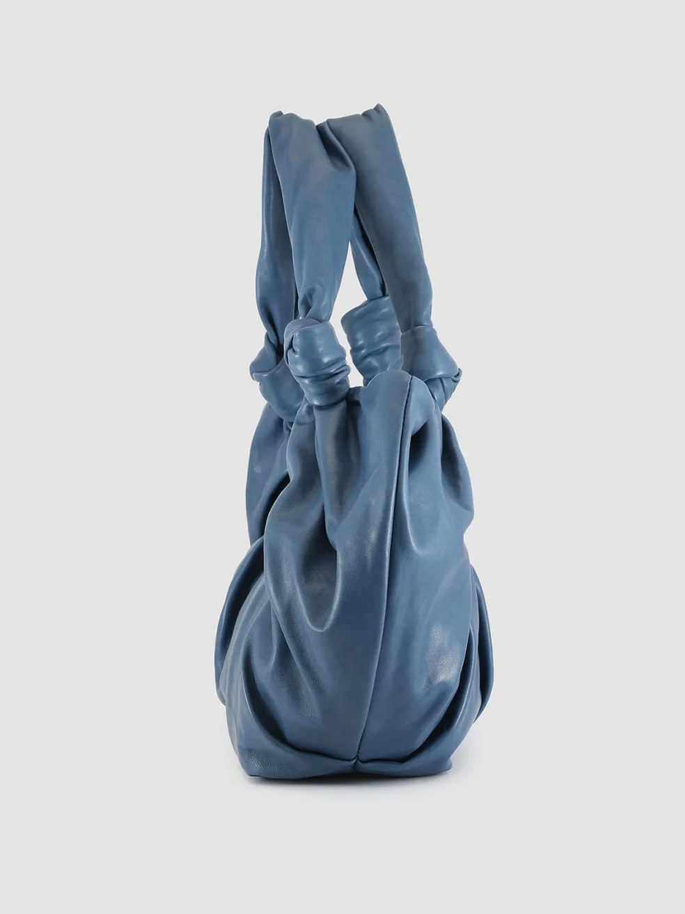 Online Officine Creative BOLINA 20 - Leather Shoulder Bag BLUE