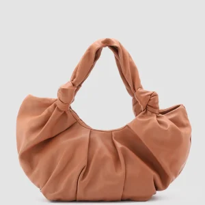 Clearance Officine Creative BOLINA 20 - Brown Leather Bag RHUM