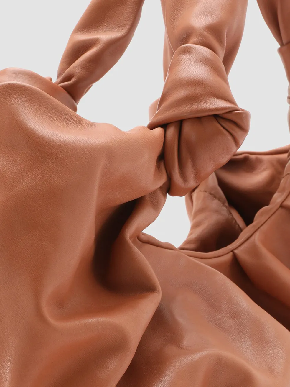 Clearance Officine Creative BOLINA 20 - Brown Leather Bag RHUM