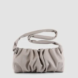 Shop Officine Creative BOLINA 21 - Leather Shoulder Bag GREY