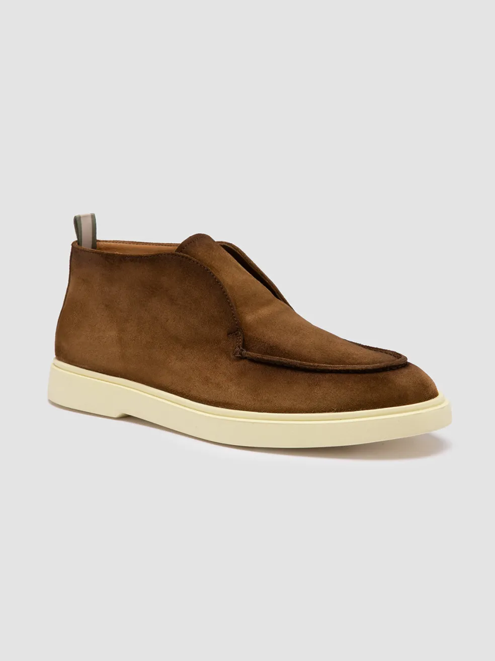 Outlet Officine Creative BONES 003 - Brown Suede Chukka Boots BIRRA