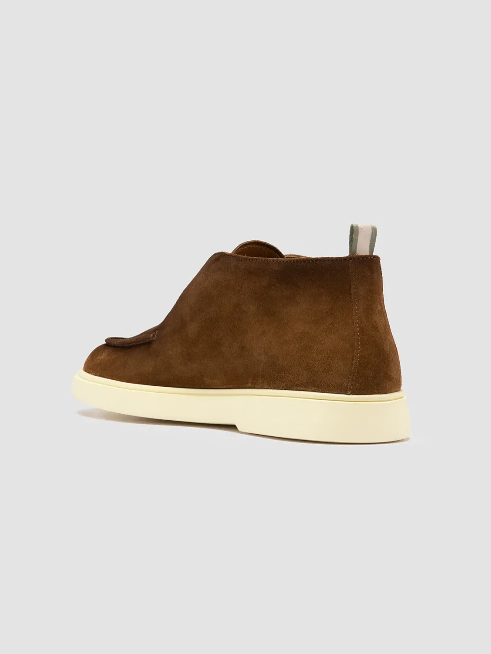Outlet Officine Creative BONES 003 - Brown Suede Chukka Boots BIRRA