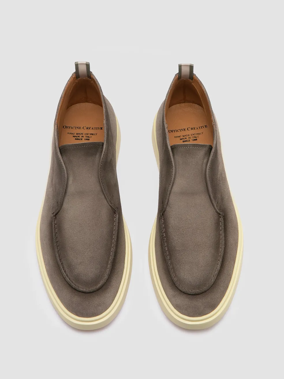 Cheap Officine Creative BONES 003 - Taupe Suede Chukka Boots QUARZO