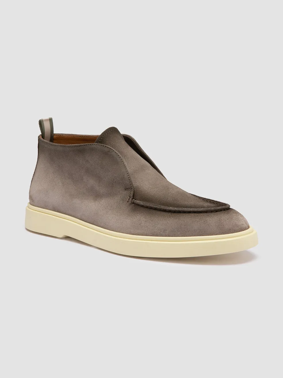 Cheap Officine Creative BONES 003 - Taupe Suede Chukka Boots QUARZO