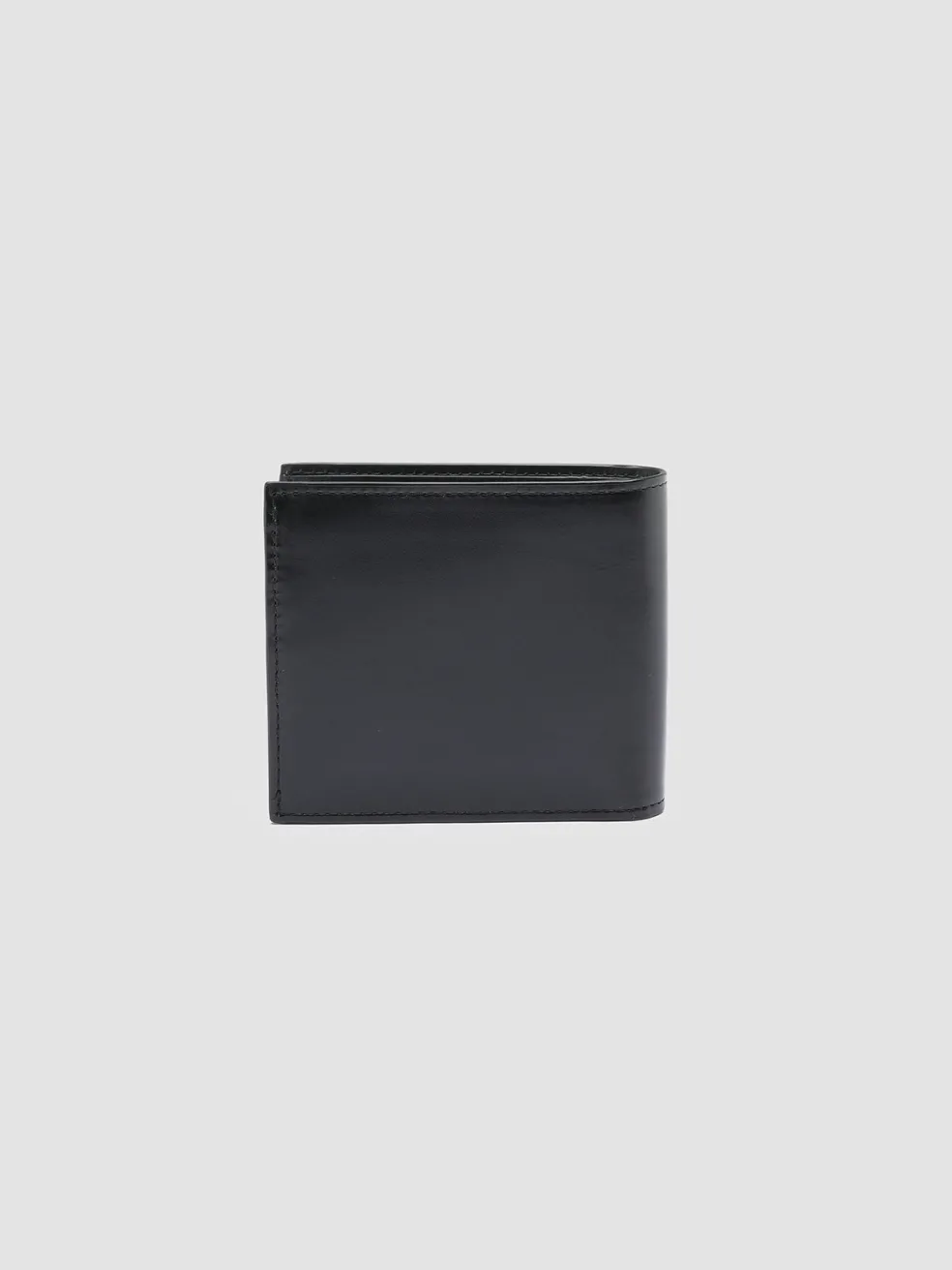 Cheap Officine Creative BOUDIN 23 - Leather Bifold Wallet BLACK