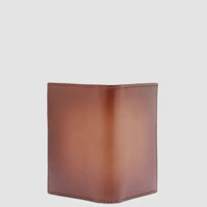 Fashion Officine Creative BOUDIN 24 - Brown Leather Bifold Wallet TAN