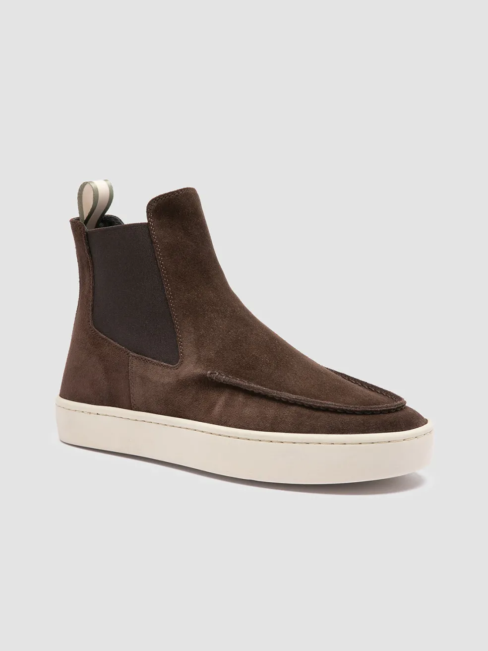 New Officine Creative BUG 003 - Suede Chelsea Boots BROWN