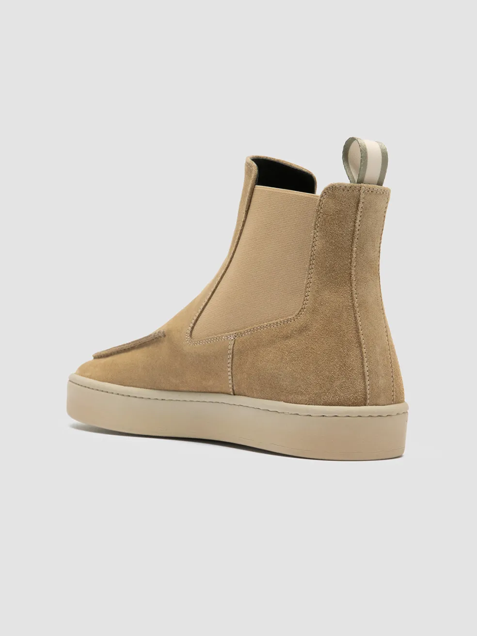 Clearance Officine Creative BUG 003 - Suede Chelsea Boots BROWN