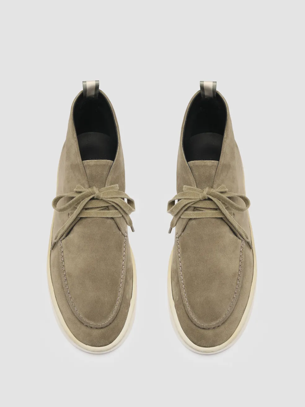 Online Officine Creative BUG 002 - Green Suede Chukka Boots BOSCO