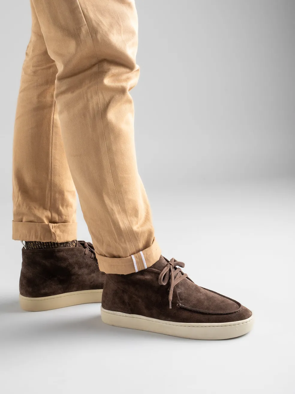 Online Officine Creative BUG 002 - Green Suede Chukka Boots BOSCO