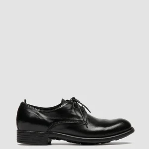 Sale Officine Creative CALIXTE 068 - Black Leather Derby Shoes NERO