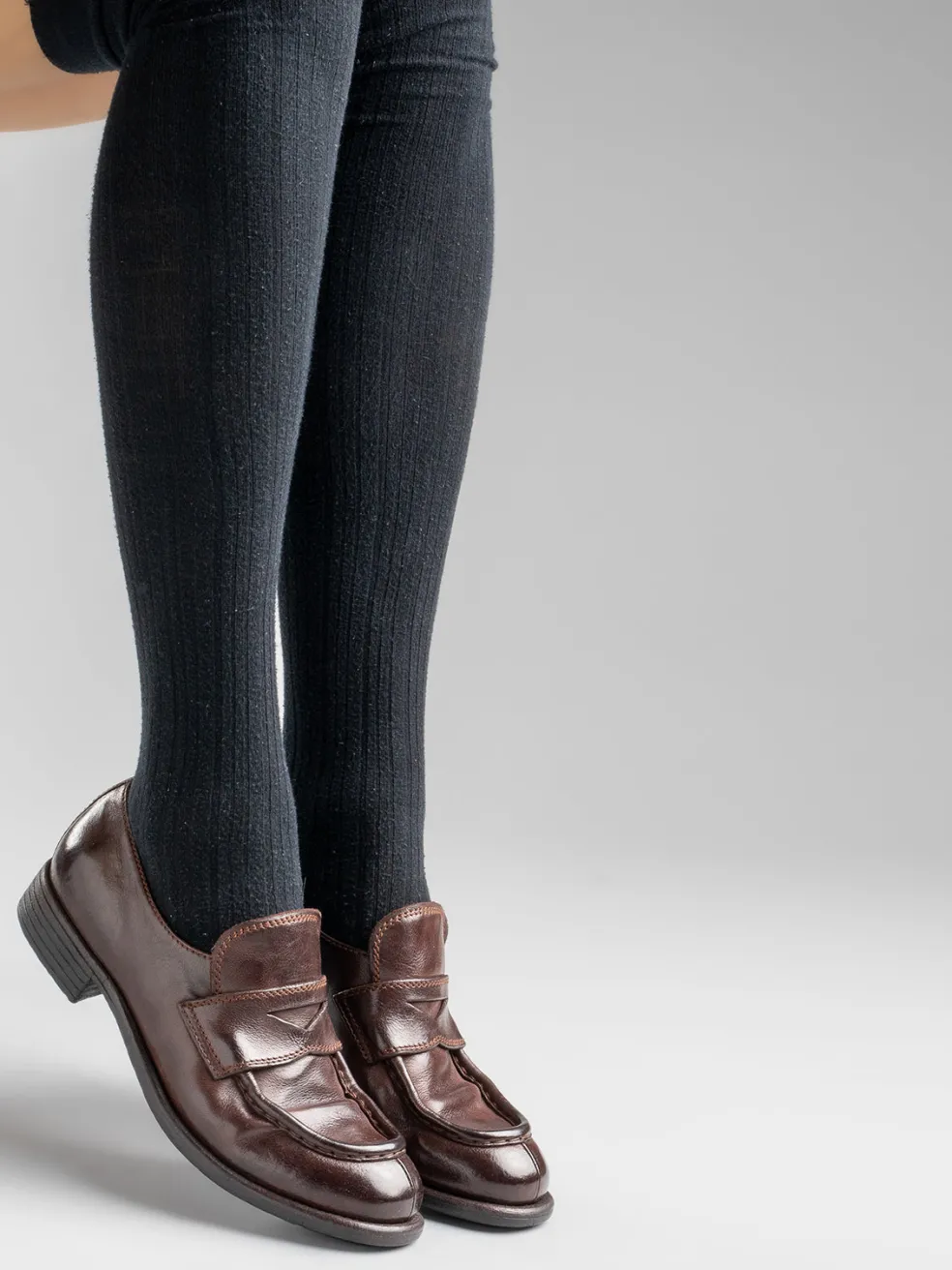 Cheap Officine Creative CALIXTE 020 - Leather Loafers BLACK