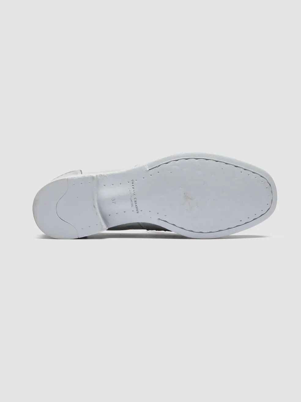 Sale Officine Creative CALIXTE 042 - Leather Penny Loafers GREY
