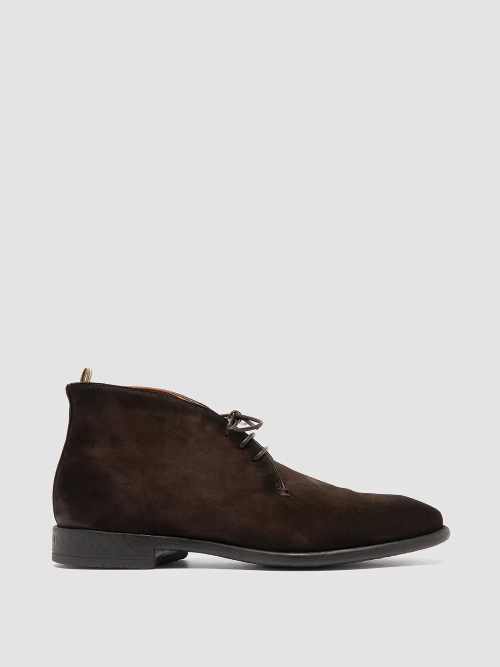 Flash Sale Officine Creative CETON 685 - Brown Suede Chukka Boots CHOCOLATE