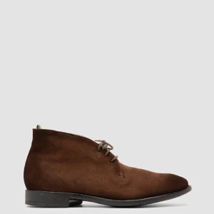 New Officine Creative CETON 685 - Brown Suede Chukka Boots CHESTNUT