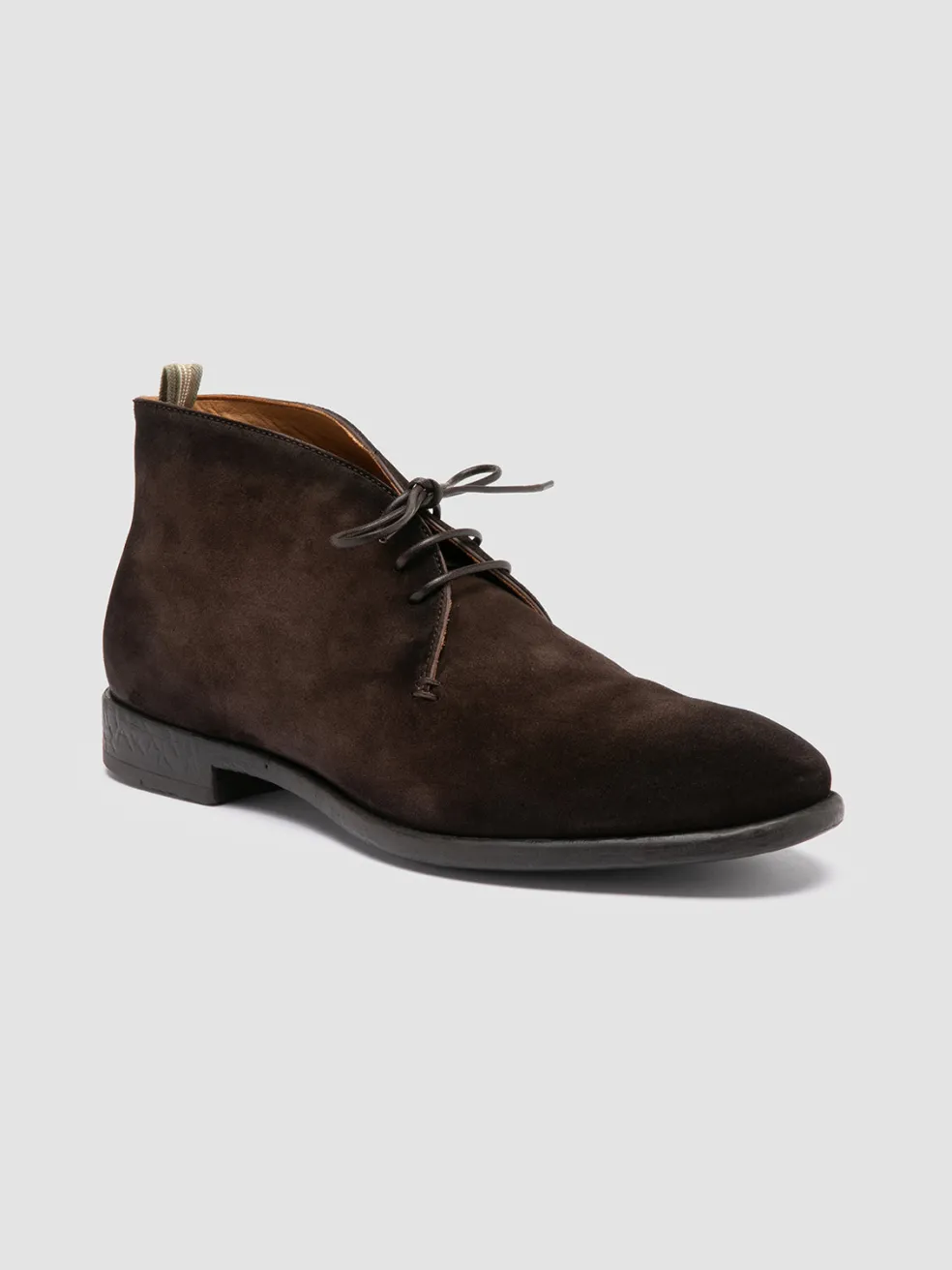 Flash Sale Officine Creative CETON 685 - Brown Suede Chukka Boots CHOCOLATE