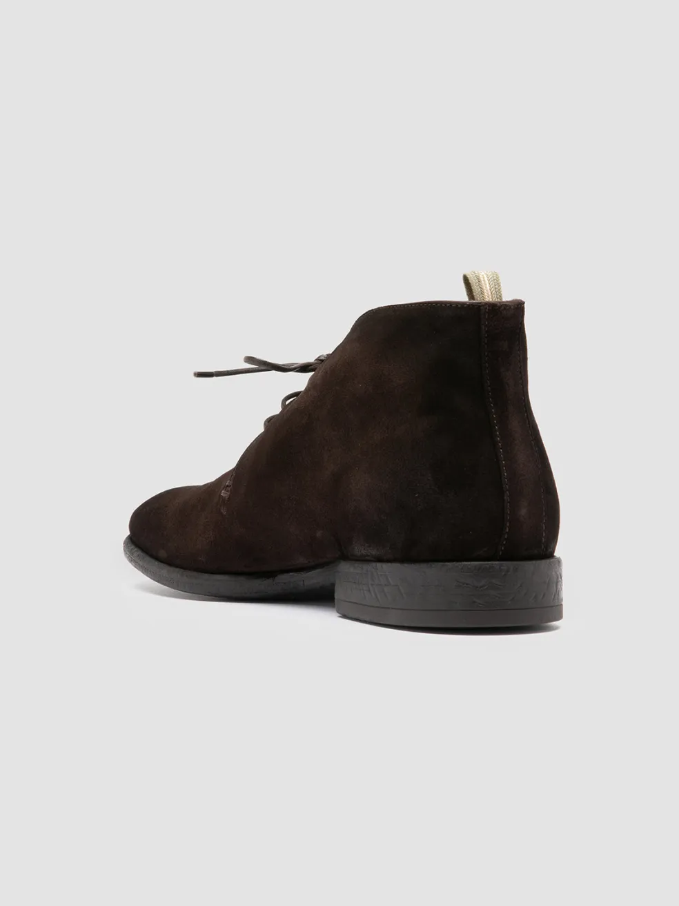 Flash Sale Officine Creative CETON 685 - Brown Suede Chukka Boots CHOCOLATE