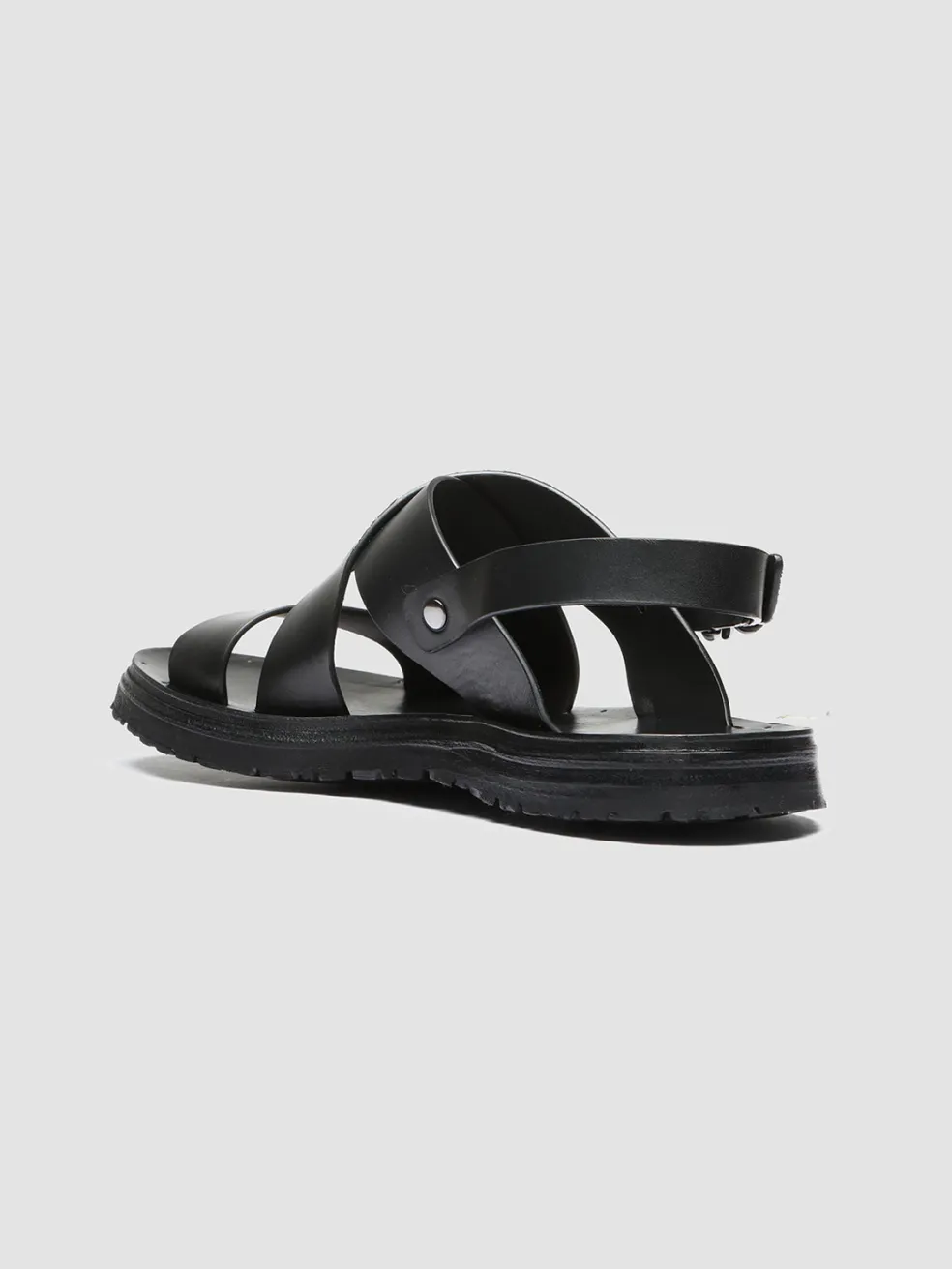 Clearance Officine Creative CHIOS 005 - Leather Sandals BLACK