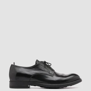 Best Sale Officine Creative CHRONICLE 001 - Leather Derby Shoes BLACK
