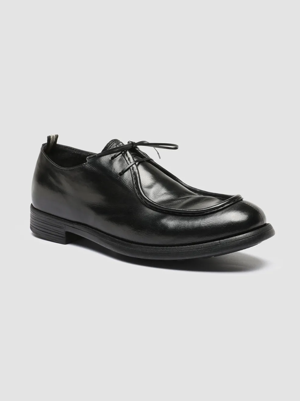 Sale Officine Creative CHRONICLE 060 - Leather Derby Shoes BLACK