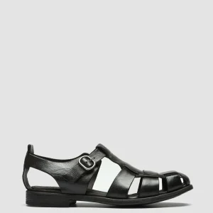 Flash Sale Officine Creative CHRONICLE 145 - Leather Sandals BROWN
