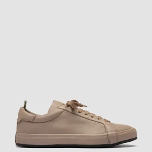 Clearance Officine Creative CORE 001 - Brown Leather Sneakers TUFO