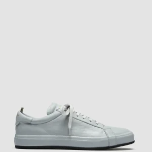 Clearance Officine Creative CORE 001 - Grey Leather Sneakers ICEBERG