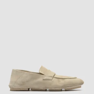 Online Officine Creative C-SIDE 101 - Ivory Suede Loafers BEIGE