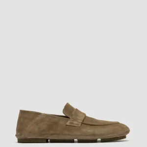 Cheap Officine Creative C-SIDE 001 - Taupe Suede Loafers LEAD