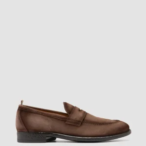 Best Sale Officine Creative EMORY 024 - Suede Loafers BROWN