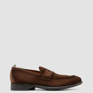 Fashion Officine Creative EMORY 024 - Suede Loafers BROWN