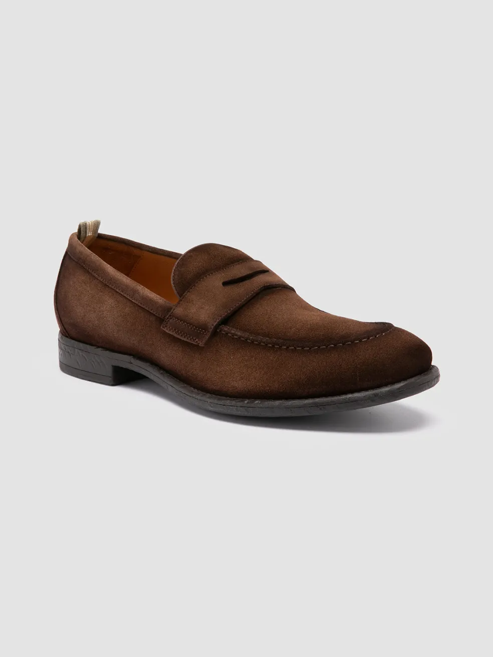 Fashion Officine Creative EMORY 024 - Suede Loafers BROWN
