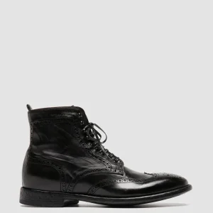 Discount Officine Creative EMORY CAOU 016 - Leather Boots BLACK