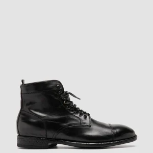 Flash Sale Officine Creative EMORY CAOU 014 - Leather Boots BLACK