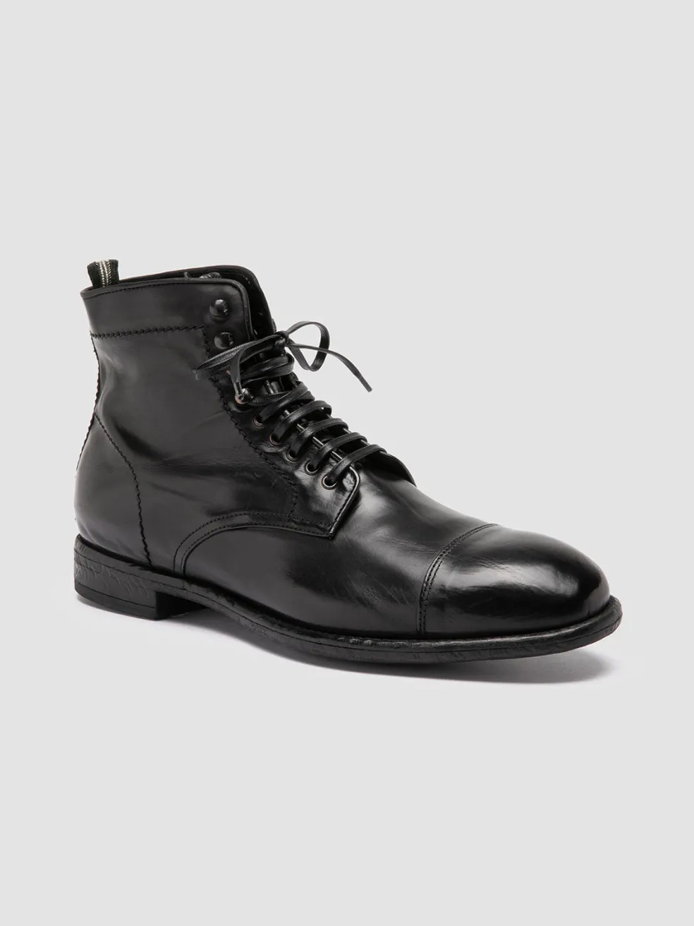 Flash Sale Officine Creative EMORY CAOU 014 - Leather Boots BLACK