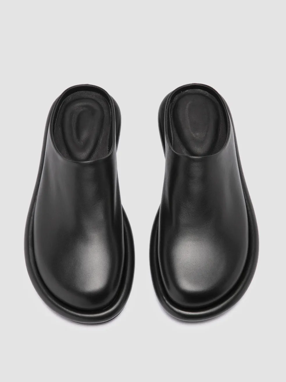 Best Sale Officine Creative ESTENS 107 - Leather Mule Sandals BLACK