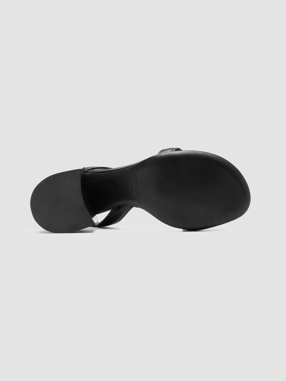 Store Officine Creative ETHEL 023 - Leather Sandals BLACK