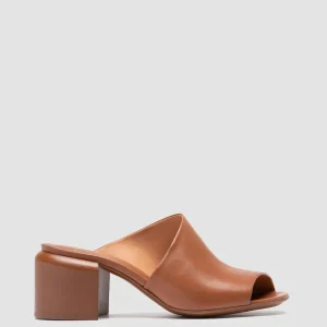 Hot Officine Creative ETHEL 007 - Brown Leather Sandals RHUM